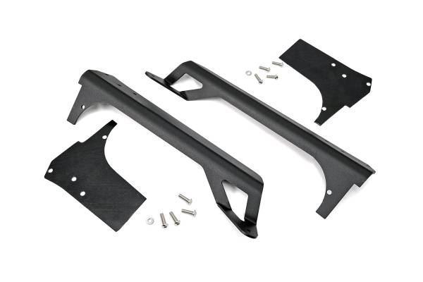 Rough Country - Jeep 50 Inch Straight LED Light Bar Upper Windshield Mounts 97-06 TJ Rough Country