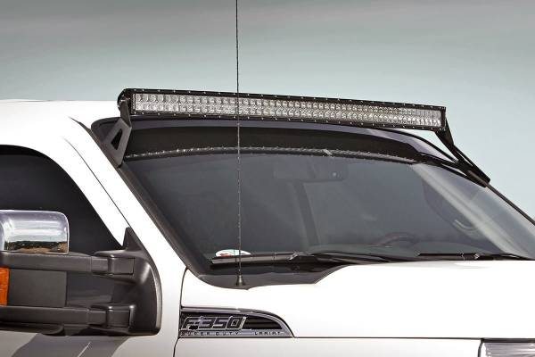 Rough Country - Ford 54 Inch Curved LED Light Bar Upper Windshield Mounts 99-16 F-250/F-350 Super Duty Rough Country