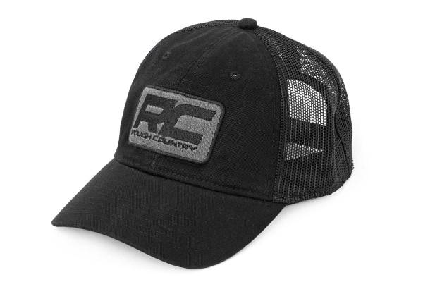 Rough Country - Rough Country Mesh Hat Charcoal Rough Country