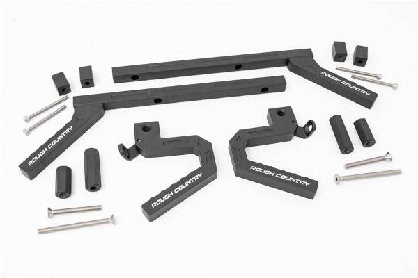 Rough Country - Jeep Aluminum Grab Handle Set 07-18 Wrangler JK Rough Country