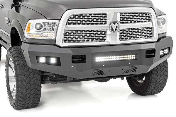 Rough Country - RAM Heavy-Duty Front LED Bumper 10-18 2500/3500 Rough Country