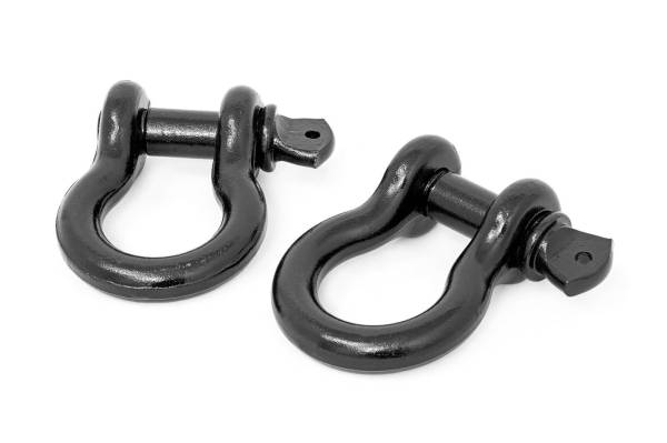 Rough Country - D-Ring Set Black Sold as a Pair Rough Country