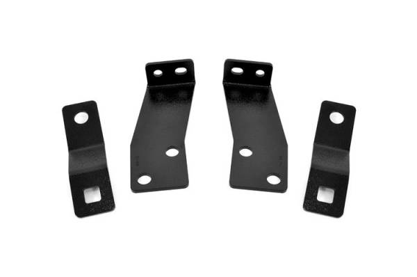 Rough Country - Jeep Rear Bumper Brackets 07-18 Wrangler JK Rough Country