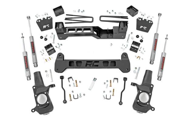 Rough Country - 6.0 Inch GM Suspension Lift Kit 01-10 2500HD / 3500HD Rough Country