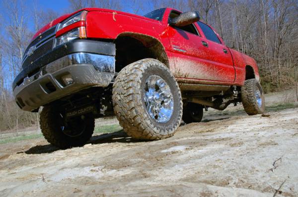 Rough Country - 6.0 Inch GM Suspension Lift Kit 01-10 2500HD 4WD Rough Country