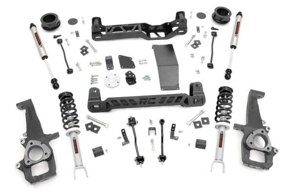 Rough Country - RAM 1500 4 Inch Suspension Lift Kit N3 Struts w/V2 Shocks For 12-23 RAM 1500 4WD Rough Country