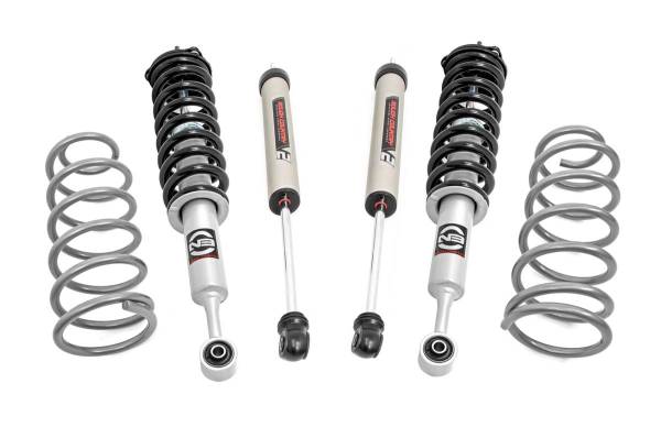 Rough Country - FJ Cruiser/4Runner 3 Inch Suspension Lift Kit with N3 Struts and V2 Shocks For 07-14 Toyota FJ Cruiser/03-09 4-Runner Rough Country