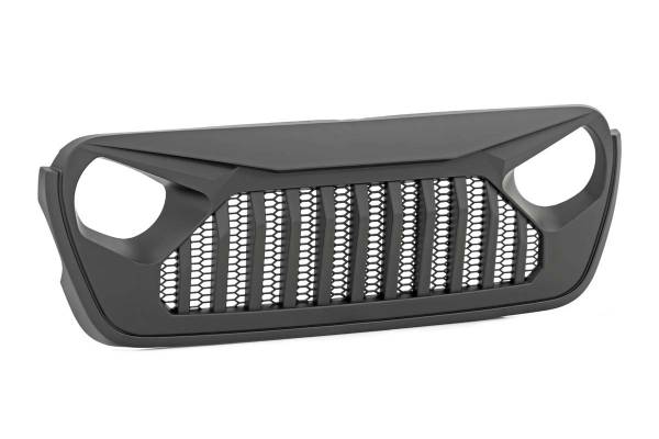 Rough Country - Jeep JL/Gladiator Angry Eyes Replacement Grille 2018-Pres Jeep JL 20-Up Gladiator Rough Country