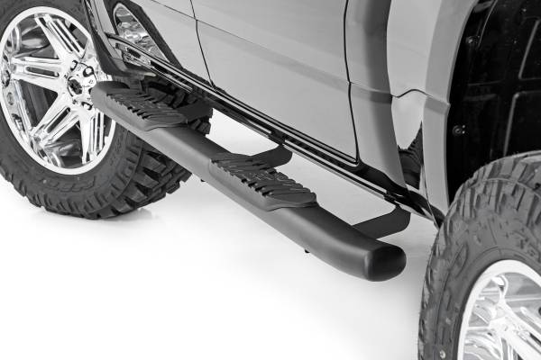 Rough Country - Dodge Oval Nerf Step Bars (19-20 Ram Crew Cab) Rough Country