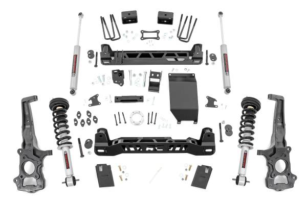 Rough Country - 6.0 Inch Ford Suspension Lift Kit w/ N3 Struts (19-20 Ranger 4WD) Rough Country