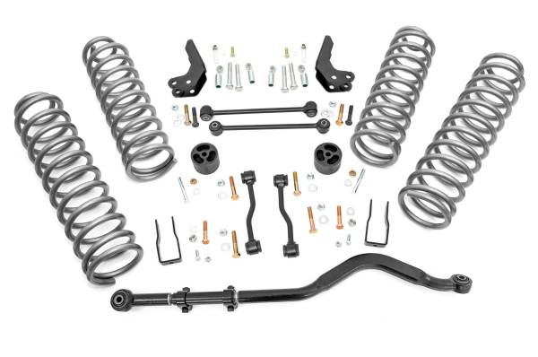 Rough Country - 3.5 Inch Jeep Suspension Lift Kit Coil Springs No Shocks 20-Up Gladiator Rough Country