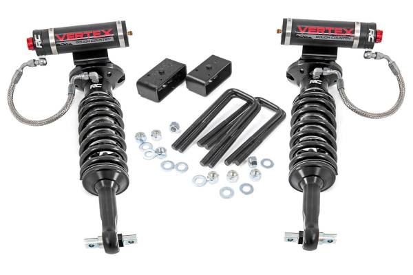 Rough Country - 2.5 Inch GM Leveling Lift Kit w/Vertex Struts (07-18 1500 PU) Rough Country