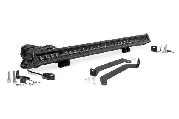 Rough Country - Subaru 30 Inch LED Bumper Kit (14-18 Forester Black Series) Rough Country