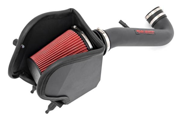 Rough Country - Jeep Cold Air Intake w/o Pre-Filter 18-20 Wrangler JL 20-Up Gladiator Rough Country