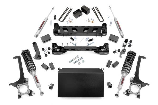 Rough Country - 4.0 Inch Toyota Suspension Lift Kit w/ N3 Struts and N3 Shocks For 16-20 Tundra 4WD Rough Country