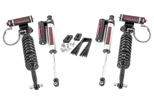 Rough Country - 2.0 Inch Ford Leveling Lift Kit w/Vertex For 2021 F-150 Rough Country