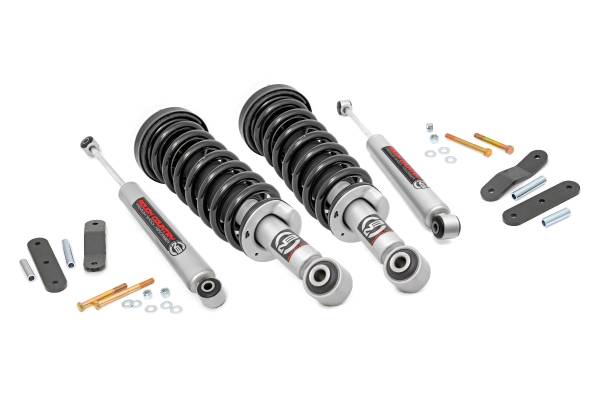 Rough Country - 2.5 Inch Nissan Suspension Lift Kit w/ N3 Struts For 05-Up Frontier Rough Country