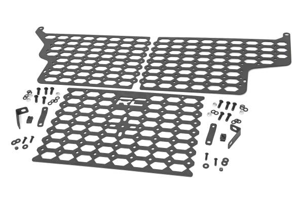 Rough Country - Jeep Molle Panel Bed Mounting System 20-Up Gladiator Cab Side Rough Country