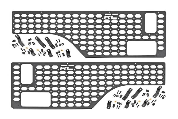 Rough Country - Jeep Molle Panel Bed Mounting System 20-Up Jeep Gladiator Driver and Passenger Rough Country