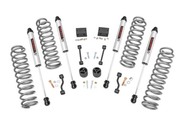 Rough Country - 2.5 Inch Lift Kit Coils V2 18-21 Jeep Wrangler JL 4WD Rough Country