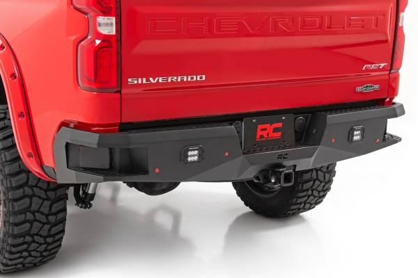 Rough Country - Chevrolet Heavy-Duty Rear LED Bumper 19-21 Chevrolet Silverado 1500 Rough Country