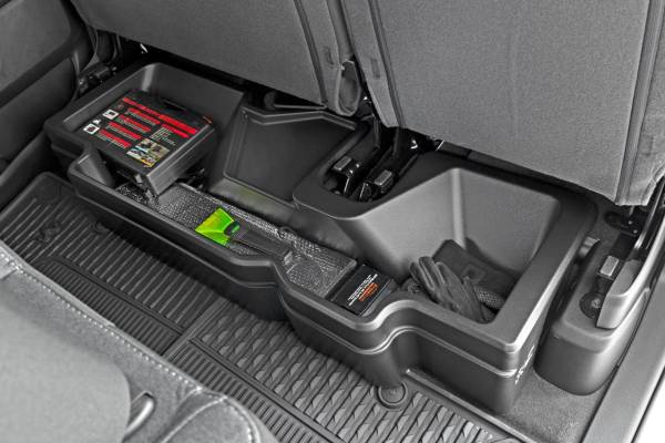 Rough Country - Under Seat Storage Crew Cab 19-22 Ram 1500 2WD/4WD Rough Country