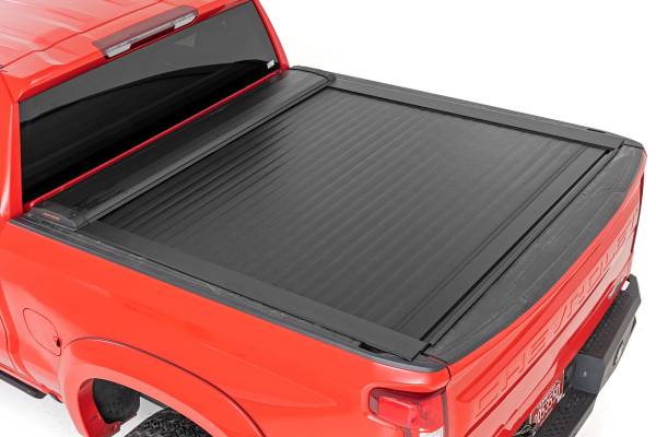 Rough Country - Retractable Bed Cover 5.7 Foot Bed 19-22 Chevy/GMC 1500 Rough Country