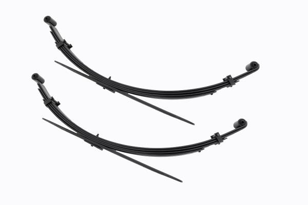 Rough Country - Rear Leaf Springs 4 Inch Lift Pair 70-79 Ford Bronco/F-100/F-250 Rough Country