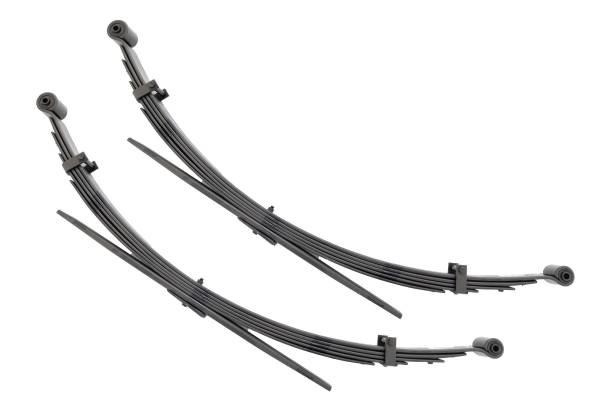 Rough Country - Rear Leaf Springs 3 Inch Lift Pair 84-90 Ford Bronco II/83-97 Ranger Rough Country