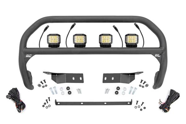 Rough Country - Nudge Bar 3 Inch Wide Angle Led (x4) 07-21 Toyota Tundra Rough Country