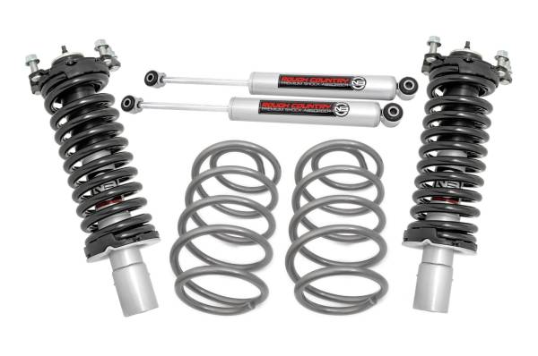 Rough Country - 2.5 Inch Lift Kit N3 Front Struts 08-12 Jeep Liberty KK 4WD Rough Country