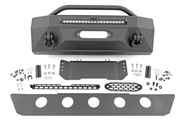 Rough Country - Front Bumper Hybrid with 20 Inch LED Light Bar 14-Up Toyota 4Runner 2WD/4WD Rough Country