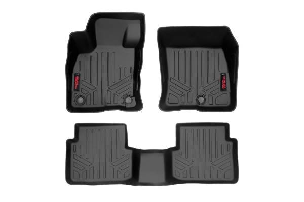 Rough Country - Floor Mats Front and Rear 21-Up Ford Bronco Sport 4WD Rough Country