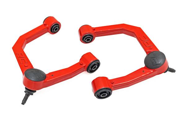 Rough Country - Red Forged Upper Control Arms 3.5 Inches Of Lift 10-Up Toyota 4Runner Tacoma (05-23) Rough Country