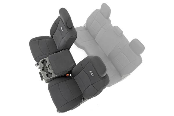 Rough Country - Seat Covers Bucket Seats Front Row Ram 2500 2WD/4WD (19-23) Rough Country