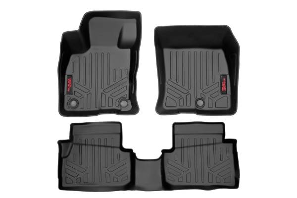 Rough Country - Floor Mats Front and Rear Ford Maverick 2.5L Hybrid 4WD (22-23) Rough Country