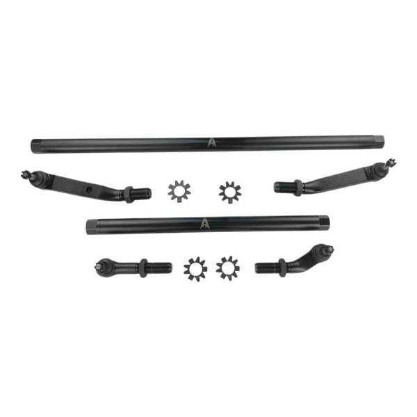 Apex Chassis - Apex Chassis Heavy Duty Tie Rod and Drag Link Assembly Fits: 03-13 RAM 2500/3500 Includes Complete Tie Rod and Drag Link Assemblies. Note requires stabilizer clamp. 03-08 requires PA115 Pitman Arm