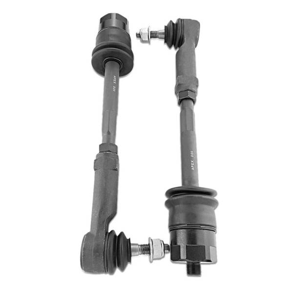 Apex Chassis - Apex Chassis Heavy Duty Tie Rod Assembly Fits: 01-06 Chevy Silverado/Suburban/Sierra 1500 HD/2500/3500  01-13 GMC Yukon XL 2500  02-06 Avalanche 2500  Includes: Left & Right Inner & Outer Tie Rod