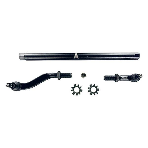 Apex Chassis - Apex Chassis Heavy Duty JK 2.5 Ton Heavy Duty Yes Flip Drag Link Assembly in Steel. Fits: 07-18 Jeep Wrangler JK JKU Rubicon Sahara Sport. Note this FLIP kit fits vehicles with a lift exceeding 3.5 inches. This kit requires drilling the knuckle.