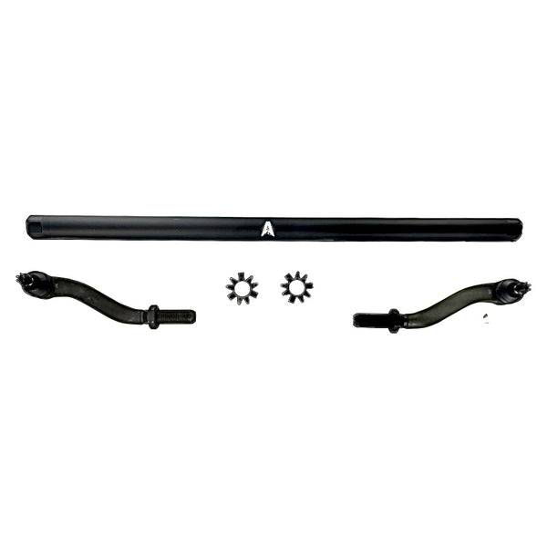 Apex Chassis - Apex Chassis Heavy Duty JK 2.5 Ton Heavy Duty Tie Rod Assembly in Black Anodized Aluminum. Fits: 07-18 Jeep Wrangler JK JKU Rubicon Sahara Sport