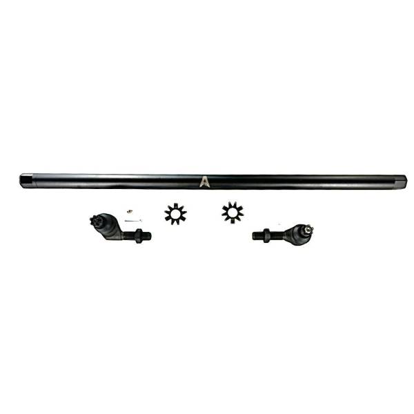 Apex Chassis - Jeep Wrangler JK - 1 Ton Drag Link Kit - Black Aluminum - No Flip Apex Chassis