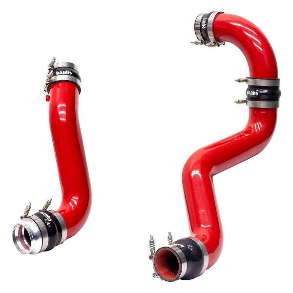 Banks Power - Boost Tube Upgrade Kit Red Powder Coated (Set) for 17-19 Chevy/GMC 2500/3500 6.6L Duramax L5P Banks Power