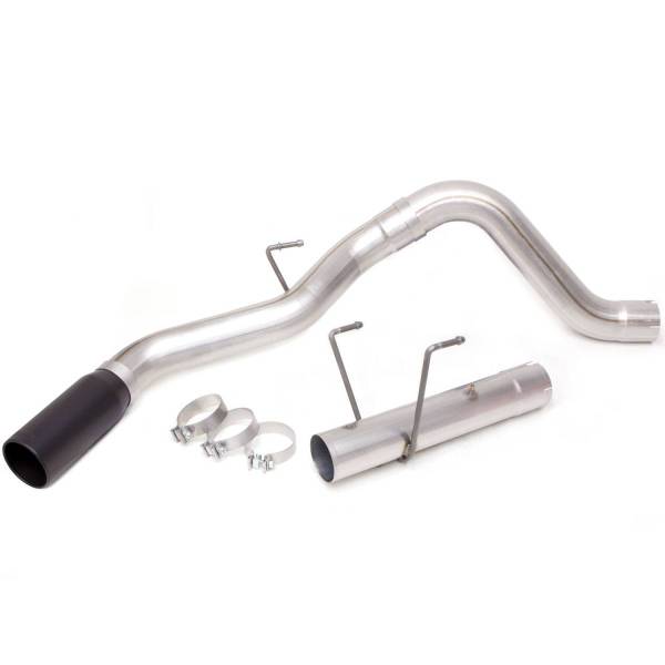 Banks Power - Monster Exhaust 4.0 Single S/S-Black Tip 13-18 Ram 6.7L CCLB Banks Power