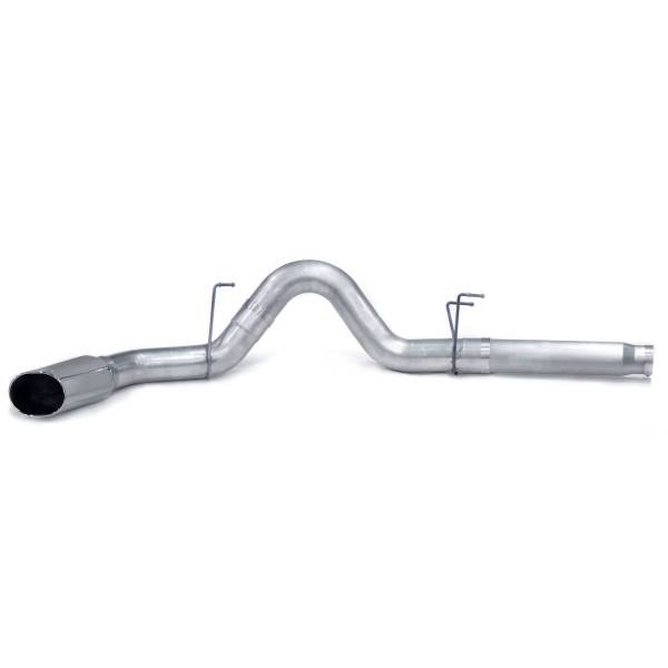 Banks Power - Monster Exhaust System 5-inch Single S/S-Chrome Tip for 10-12 Ram 2500/3500 Cummins 6.7L CCSB CCLB MCSB Banks Power