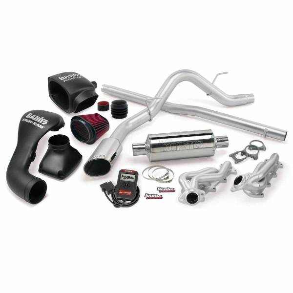 Banks Power - PowerPack Bundle Complete Power System W/Single Exit Exhaust Chrome Tip 04-08 Ford 5.4L F-150 CCSB Banks Power