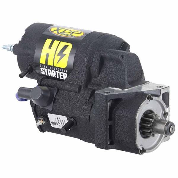 XDP Xtreme Diesel Performance - Gear Reduction Starter 82-00 GM 6.2L/6.5L Diesel Wrinkle Black XD250 XDP