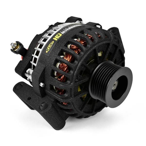 XDP Xtreme Diesel Performance - Wrinkle Black HD High Output Alternator 1999-2003 Ford 7.3L Powerstroke XD356 XDP