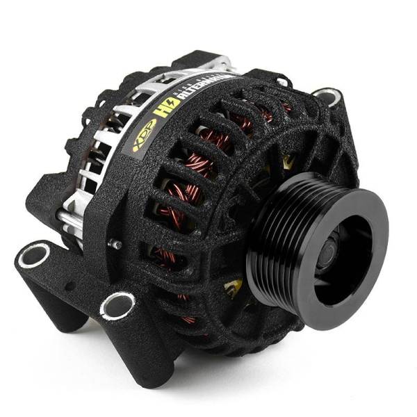 XDP Xtreme Diesel Performance - XDP Wrinkle Black HD High Output Alternator 06-07 Ford 6.0L Powerstroke XD349