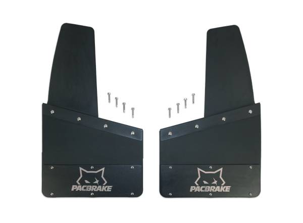 Pacbrake - HP10580-14-12 Pacbrake Kickback-Style Mud Flaps