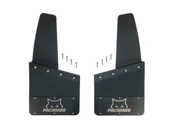 Pacbrake - HP10580-12-12 Pacbrake Kickback-Style Mud Flaps